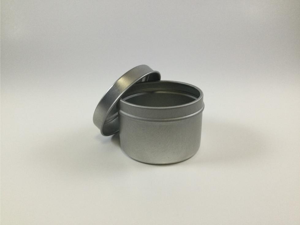 Round Metal Tin 2oz